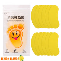 12/180Pcs Shoes Deodorant Sticker Deodorant Foot Odor Sneaker Smell Fresh Fruity Aroma Insole Sterilization Sticker Wholesale