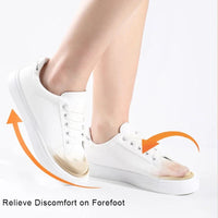 Shoe Inserts Adjust Size Toe Plug Sport Forefoot Pad Antislip Foot Protection Pads Pain Relief Soft Insole Sponge Cushion