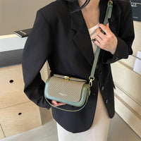 Simple Fashion Mini Square Women Crossbody Bags 2024 Luxury Designer Purses And Handbags Box Shape Pure Color Shoulder Satchels