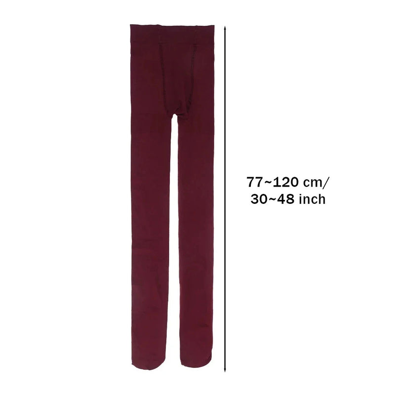 Talenza Women's Tights Slim Stockings Pantyhose Super Elastic Large Size Leggings Red Women's Sexy Tights Spring Autumn Winter