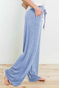 Blue Drawstring Lounge Pants