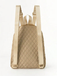 Quilted Pattern Classic Backpack