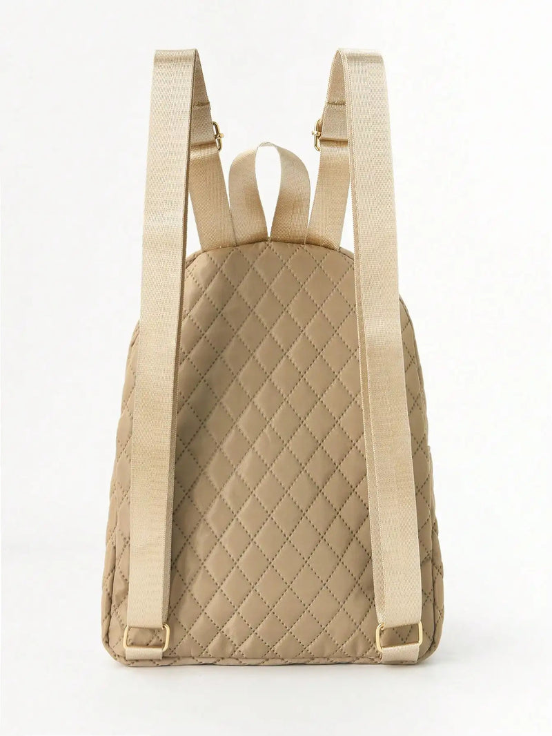 Quilted Pattern Classic Backpack