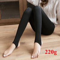 Thicken Thermal Tights Leggings Women Winter Fleece Velvet Thermo Stockings High Waist Elastic Slim Sexy Translucent Pantyhose