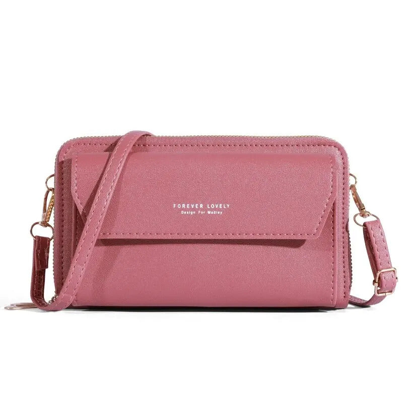 2023 New Crossbody Bag for Women Summer Small Market Simple One Shoulder Bag for Mobile Phone Double Layer Casual Small Body Bag