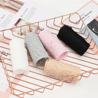 Summer Sunscreen Lace Arm Sleeve Women Long Mesh Yarn Arm Cover Sun UV Protection Fingerless Arm Cuffs Outdoor Driving Gloves