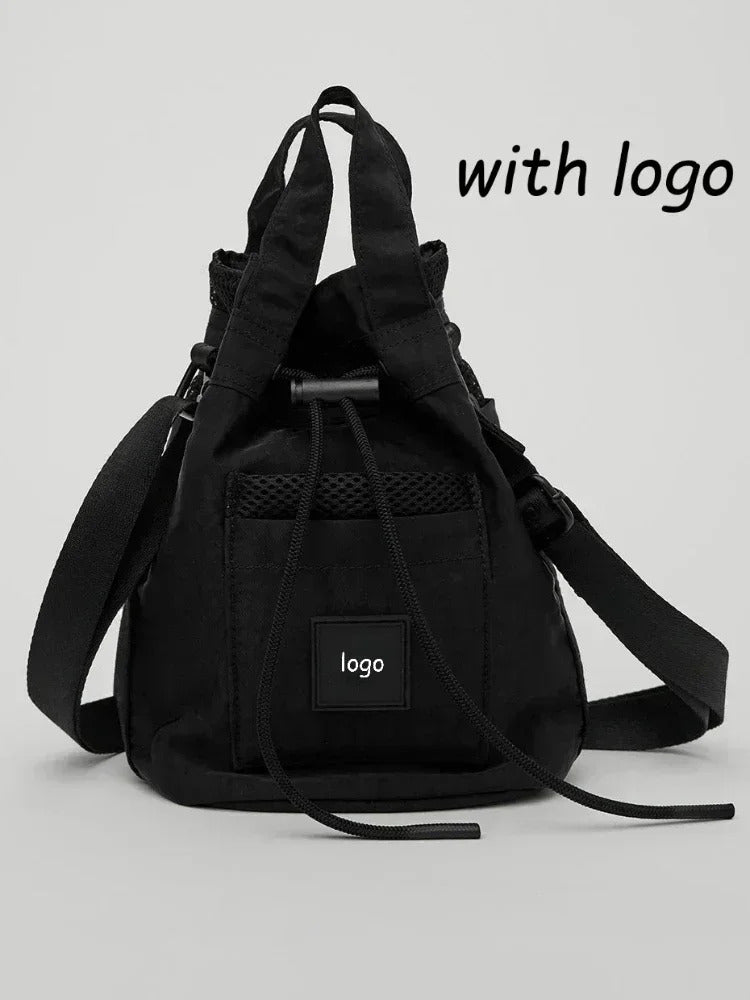 AL Yoga CROSS BODY BUCKET BAG Portable Mobile Phone Handbag Shopping Makeup Bag Women Outdoor Leisure Workout Handbag Sports Gym