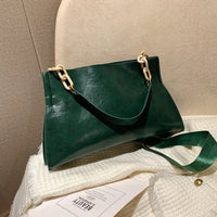 2024 New Design Handbags Women Shoulder Bag Soft Synthetic Leather Crossbody Large Capacity Fashion Female Underarm Bags