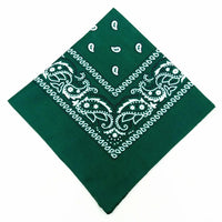 Unisex Men Women Bandana Hairband Cowboy Mens Biker Sports Headwear Wrist Hairwrap Single Sided Head Wrap Scarf Paisley