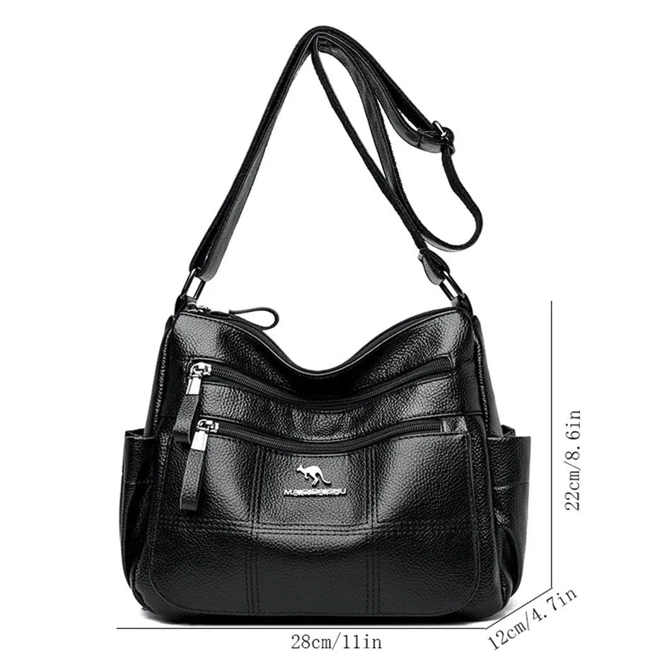 Genuine Brand Leather Sac Luxury Handbags Women Bags Designer Shoulder Crossbody Hand Bags for Women 2022 Purses and Handbags