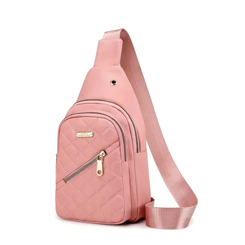 BestSelling Chest CrossBorder Supply Of Composite Fabric Leisure Shoulder Bag Ladies Backpack Embroidered