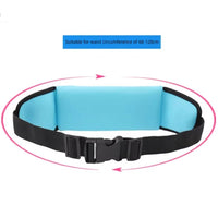 Outdoor Sports Waterproof Reflective Strip Waist Bag Mobile Phone Cycling Fitness Running Waist Bag Adjustable Elastic Strap