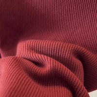 Knitted Women Zipper Half High Neck Sweater Pullovers Autumn Winter Basic Women Sweaters Slim Solid Knitwear Pull Femme Tops