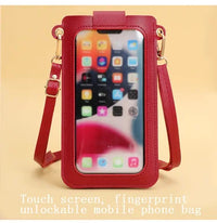 Women Bags Soft Leather Wallets Touch Screen Cell Phone Purse Crossbody Shoulder Strap Handbag for Female Cheap Women's Bags