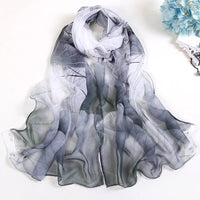 High-grade Light Summer Fashion Western Style Sunblock Scarf Seaside Beach Towel Long Women's Scarf Shawl