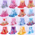 New spring and summer small silk scarf female silk wild professional small square towel 50.50cm