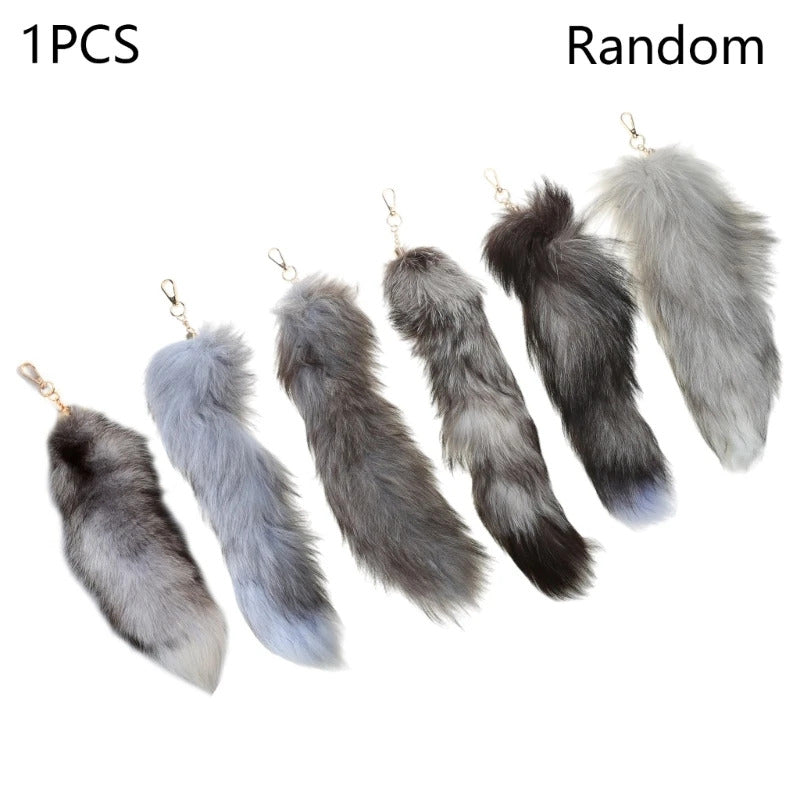 for Key Ring Raccoon Coat Tails Chain Keychain Keyring Gift New Tails Key Ring Chain Creative Rings for Men