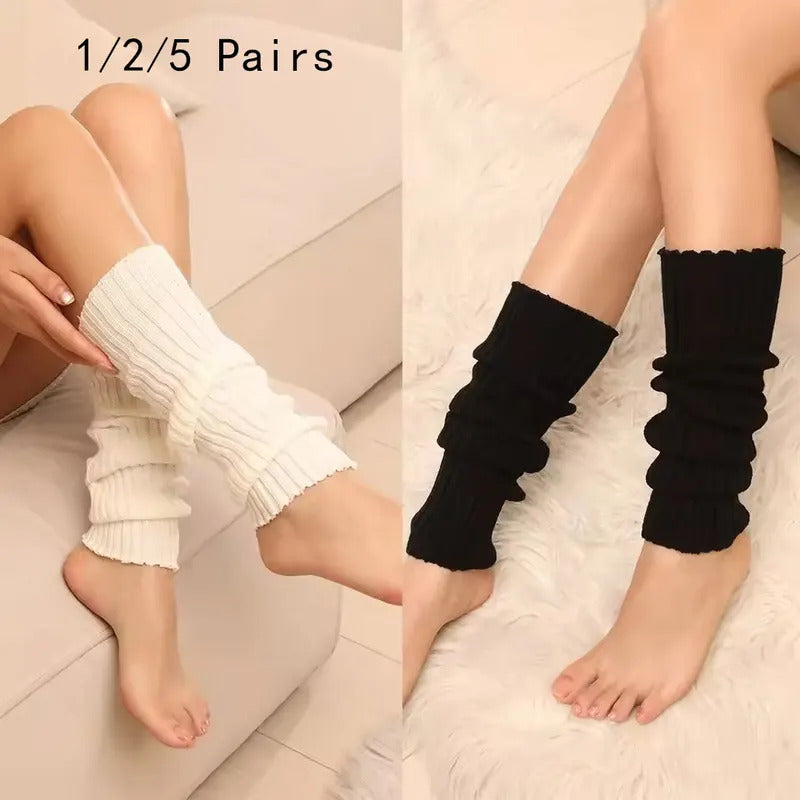 1/2/5 Pair High-quality Foot Warmers JK Uniform Bubble Socks Fashion Korean Girl Loose Socks Women's Versatile Elephant Socks