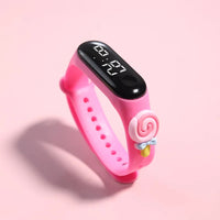 New Cartoon Animal Summer LED Electronic Watch Cute Ice Cream Students Swimming Simple Life Waterproof Digital Watch Reloj Mujer