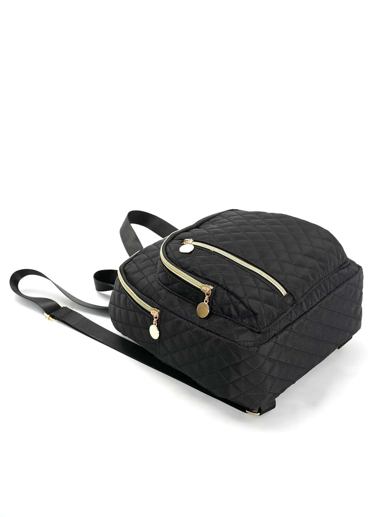 Quilted Pattern Classic Backpack