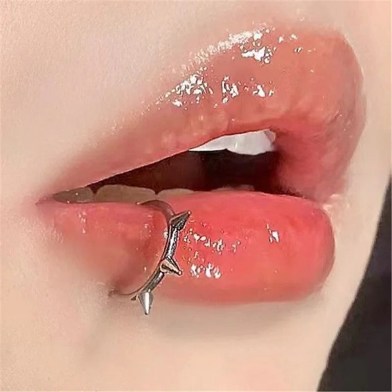 1Pc Stainless Steel Fake Nose Ring Hoop Septum Rings C Clip Lip Ring Earring Fake Nose Piercing Women Body Jewelry Non-Pierced