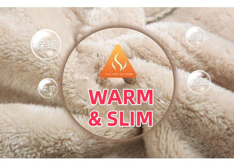 2024 New Women Clothing Warm Winter Thicken Trousers Casual Sport Fleece Legging Fashion Thick Pants Basic All Match Y2K Sweet