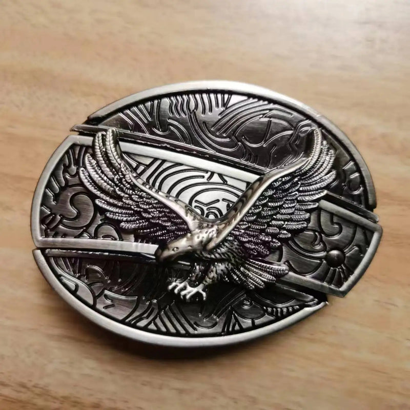 Fashionable and popular retro multi-functional animal belt buckle clothing accessories