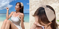 2024 New Korean Sexy Push Up One Piece Swimsuit dress Monokini Cut Out Swimwear Women Swim Bathing cute Swimming Suit