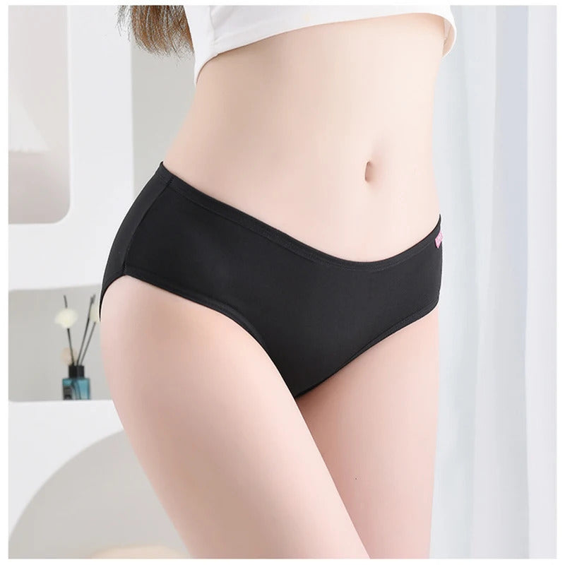 7Pcs/Lot Women's Panties Plus Size Underwear Cotton Briefs Girls Soft Pantys Female Intimates Underpant for Women Sexy Lingeries