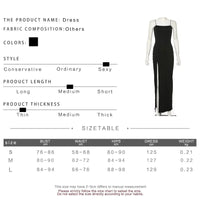 2024 Women's Sexy Sleeveless Slit Black Dress Summer High Waist Open Back Slim Fit Long Party Club Slip Dress