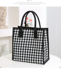 New Arrival! Fashionable Top-handle Bag with Cute Cat Pattern Large Capacity Mommy Bag for Women, Perfect for Work and Commuting