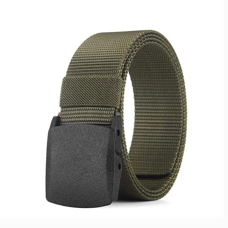 Men's Belt Outdoor Casual Canvas Belt Metal Free Training Nylon Tactical Belt With Pants Jeans Belt Sports Belts For Men Women