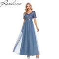 2024 Summer Elegant V-neck Plus Size 4XL 5XL Night Dress Women Dresses Sexy Ruched High Waist Evening Party Midi Dress Vestidos