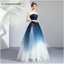 Evening Prom Dresses for Women Square Collar Puff Sleeve Organza Casual Summer Dress 2023 Elegant Formal Birthday Party vestidos