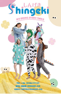 Women Pijama Animal Jumpsuit Onesie Kigurumi Unicorn Suit Shark Bodysuits Adult Flannel Sleepwear Full Body Winter