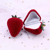 One Piece Velvet Jewelry Box Gift Box Container Wedding Ring Box Ring Case Earrings Holder For Jewelry Display& Jewelry Package