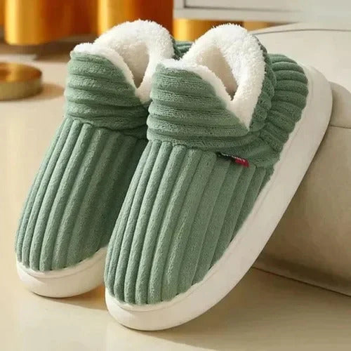 Customizable Women Snow Warm Plush Platform Sneakers Shoes slippers WNX405300