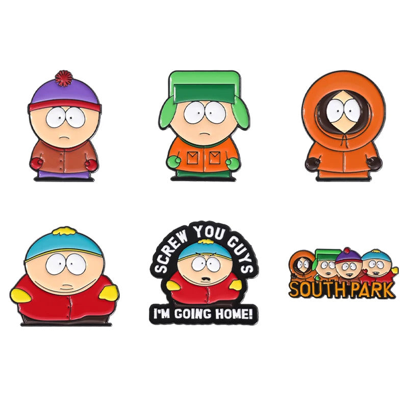 Cartoon Anime Characters Enamel Pins Custom Cute Little Monk Brooches Lapel Badges Funny Jewelry Gift for Friends