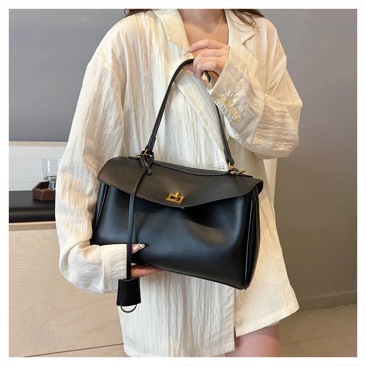 New Crossbody Bags French Style Women's Retro Trend Advanced Axillary Bag Retro Fashion Leisure Versatile Commuter Shoulder Bags