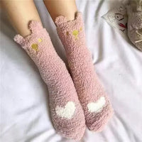 10 Pairs Women Cartoon Patterned Socks Trendy And Fashionable Versatile Socks Lightweight Breathable Comfortable Casual Socks