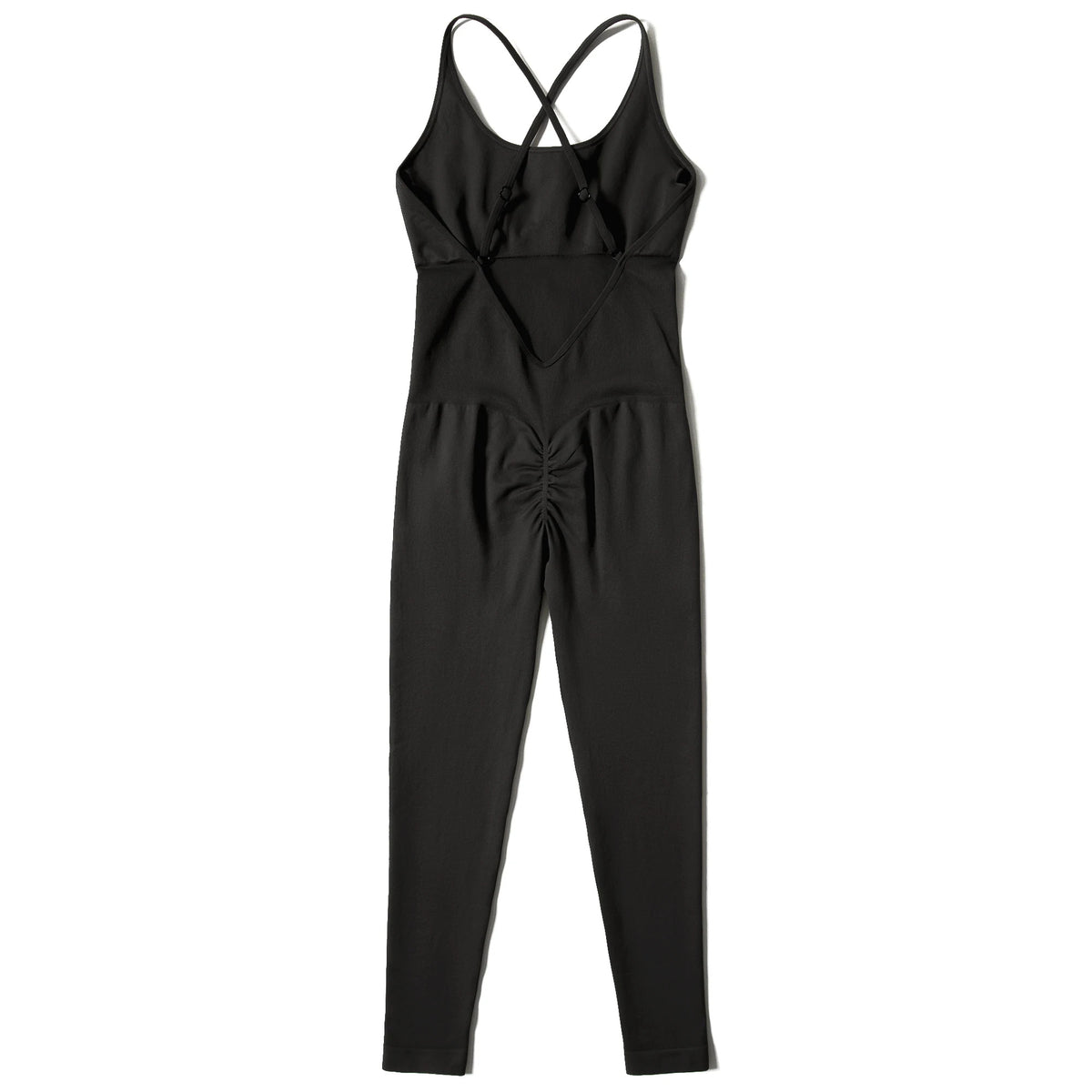 Solid Sexy Jumpsuits Women Summer Sleeveless Rompers Bodysuit Backless Casual Bodycon Playsuits Sports Fashion Streetwear Ladies