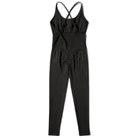 Solid Sexy Jumpsuits Women Summer Sleeveless Rompers Bodysuit Backless Casual Bodycon Playsuits Sports Fashion Streetwear Ladies