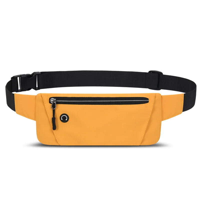 Running Waist Bag Sports Belt Pouch Mobile Phone Bag Men Women Waist Pack Lightweight Gym Sports Bag Waist Pack Adjustable Strap