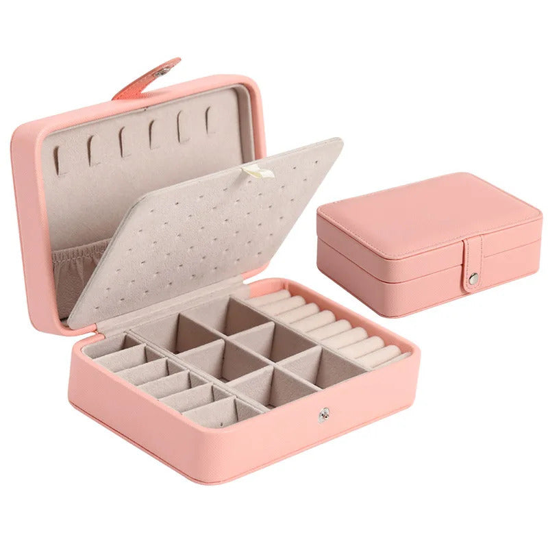 Leather Jewelry Box Organizer Jewelry Display Jewelry Boxes and Packaging Ring Box Suitable for Earrings and Rings