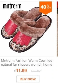 Mntrerm 2022 New Indoor Home Slippers Flannel Slippers Plush Home Slippers Couples Wooden Floor Slippers For Women Shoes woman