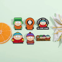 Cartoon Animated Character Enamel Pins Custom Cute Metal Brooches Lapel Badges Cartoon Funny Jewelry Gift for Kids Friends