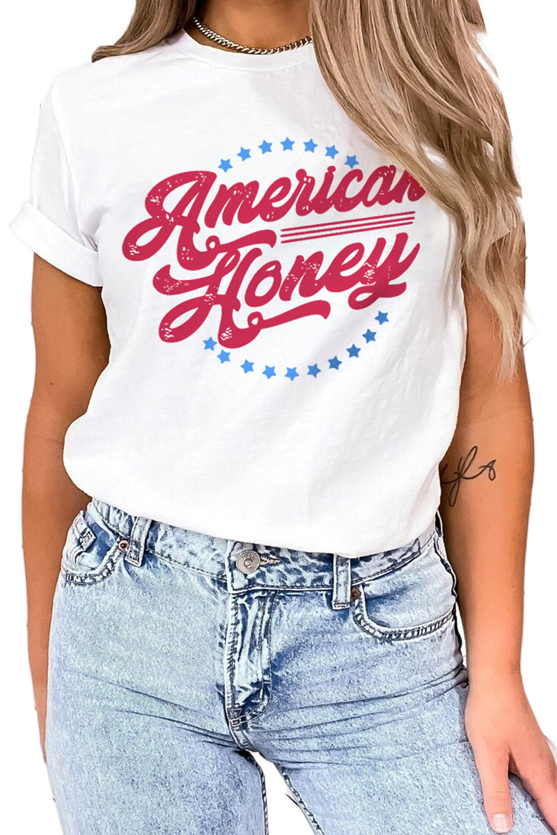 White American Honey Graphic Tee