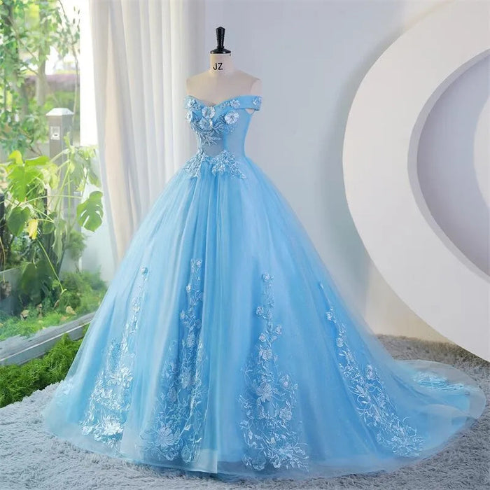 Party Dresses Sweet 15 Quinceanera Dresses 2024 Luxury Lace Ball Gown Prom Dress Customized 15 Year Old Dress