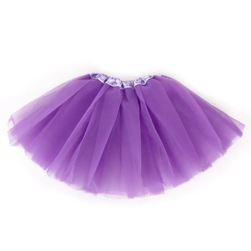 Women Summer Vintage Tulle Skirt Adult Fancy Ballet Dancewear Party Costume Ball Gown Mini Skirt