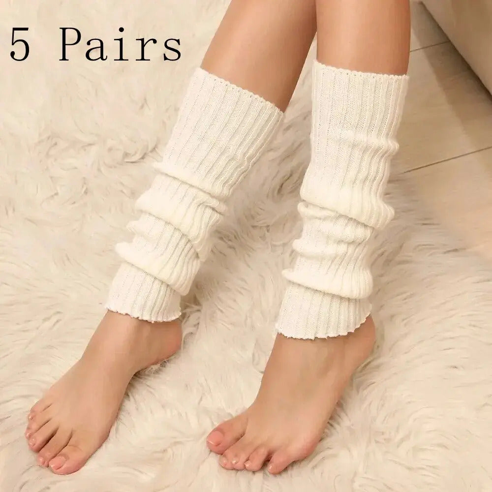 1/2/5 Pair High-quality Foot Warmers JK Uniform Bubble Socks Fashion Korean Girl Loose Socks Women's Versatile Elephant Socks